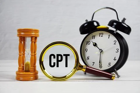 CPT Client Processing Time 写真素材