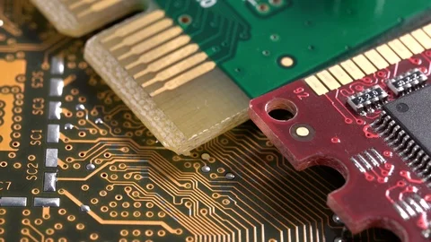 CPU from the bottom Video stock 96308884