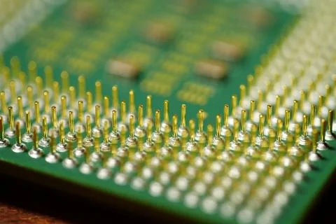 CPU - Central Processing Unit 库存照片