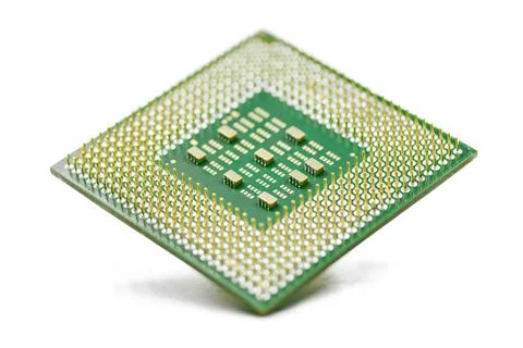CPU, central processor unit, isolated Stock Photos