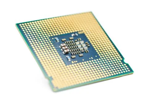 CPU, central processor unit, isolated Foto stock