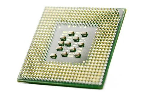 CPU, central processor unit, isolated Stock Photos