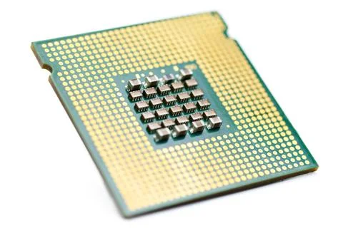 CPU, central processor unit, isolated Stock Photos