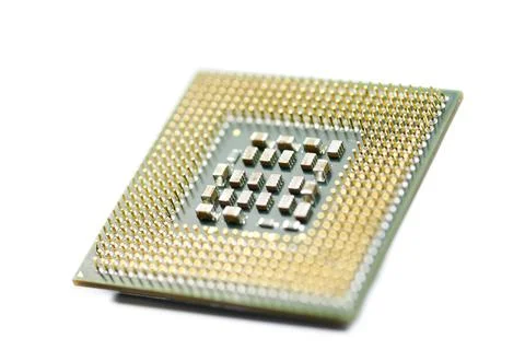 CPU, central processor unit, isolated 写真素材