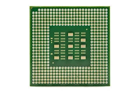 CPU, central processor unit, isolated Stock Photos