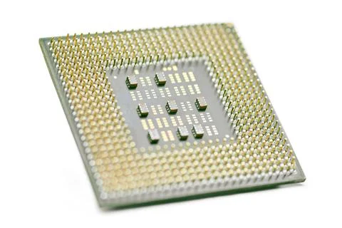 CPU, central processor unit, isolated Stock Photos