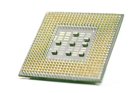 CPU, central processor unit, isolated Stock Photos