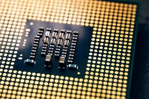 CPU Chip Computer Processor 写真素材