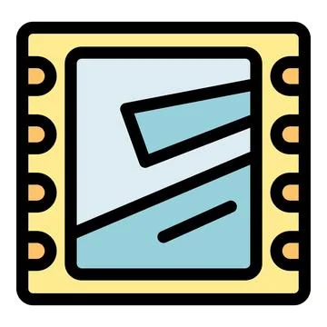 Cpu chip representing computing power and technology innovation Illustrazione stock