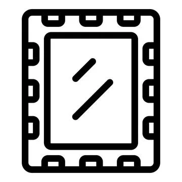 Cpu chipset showing electronic circuit board connections Stock Illustration