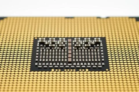 Cpu closeup Stock Photos