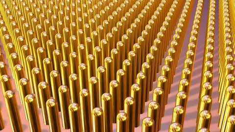 CPU computer chip 3d animation Stock-Footage 114106002