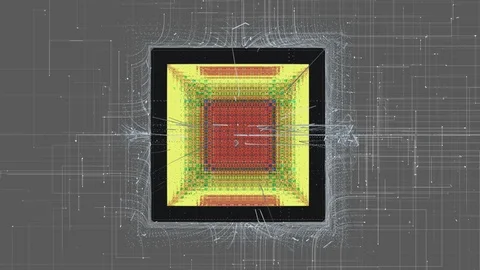CPU | Computer Chip | Circuit Board - Technology 库存影片 102087569