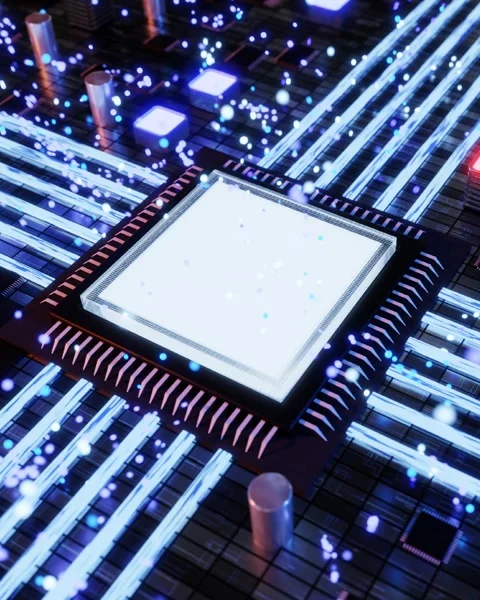 CPU connecting to motherboard Stock Footage 288520917