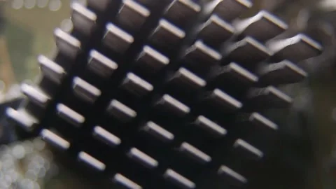 CPU Cooler Mixed focus 스톡 동영상 164379454