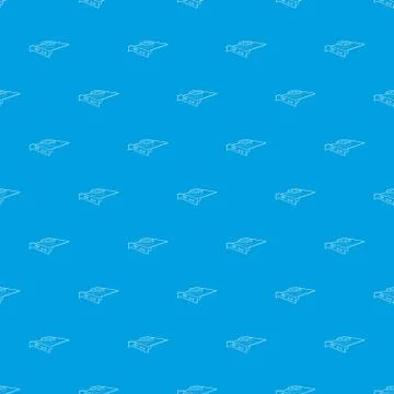 Cpu cooler pattern vector seamless blue 스톡 일러스트