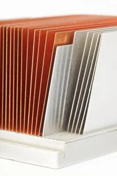 Cpu cooler radiator Stock Photos
