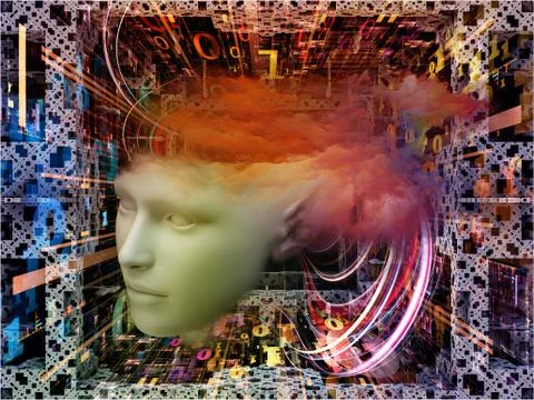 CPU Dream Stock Illustration