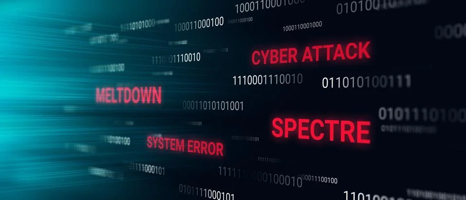 CPU exploit visualization Foto stock