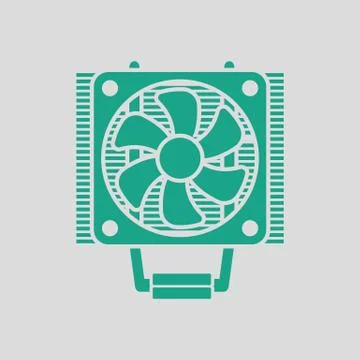 CPU Fan icon Stock Illustration