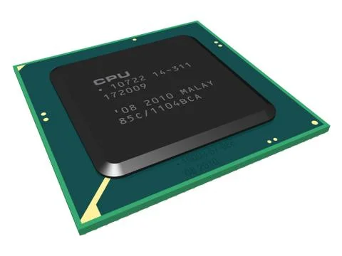 CPU Stock Illustration
