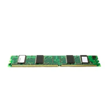 CPU old DDR2 ram. Random access memory for computer. Stock Photos