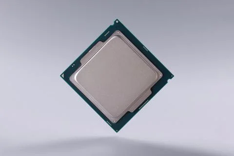 Cpu or gpu for computers and other electronics devices Stock Photos