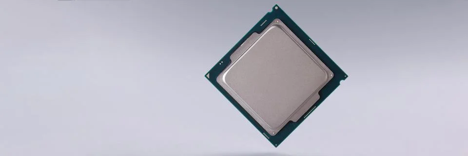 Cpu or gpu for computers and other electronics devices Stock Photos