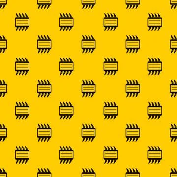 CPU pattern Illustrazione stock