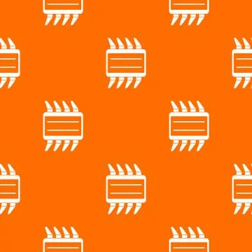 CPU pattern seamless Stock Illustration