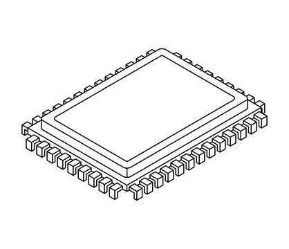 CPU PC. Processor isolated. Central processing system for computer 스톡 일러스트