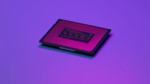 CPU Processor Stock Footage 234315607