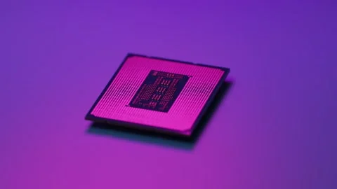 CPU Processor Stock Footage 234316355