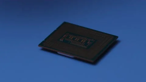 CPU Processor Stock Footage 234316558