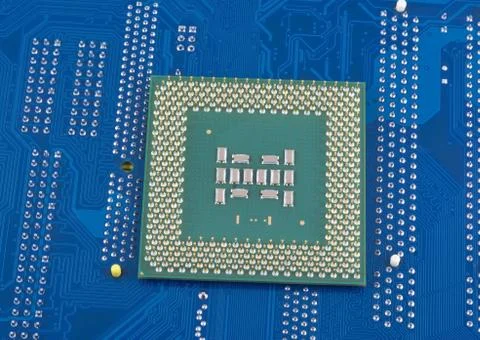Cpu processor 스톡 사진