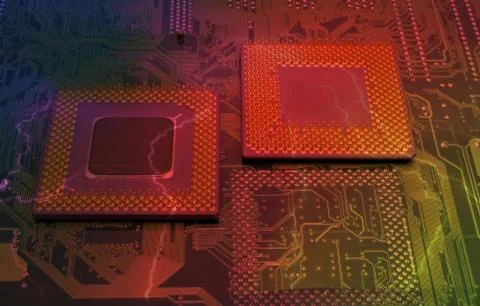 Cpu processors Stock Photos