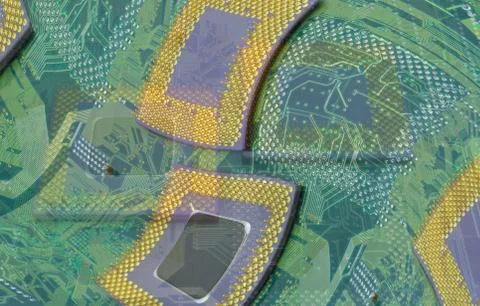 Cpu processors 스톡 사진