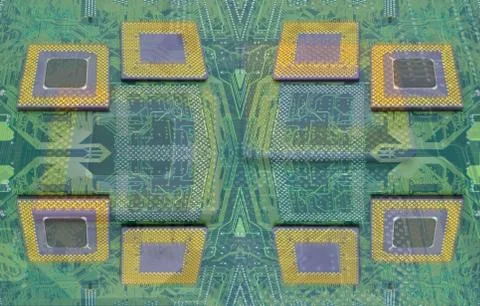 Cpu processors Stock Photos