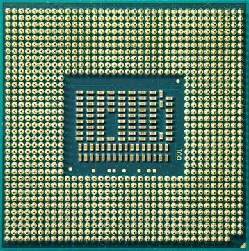 Cpu showing computing power and technological innovation Stock Photos