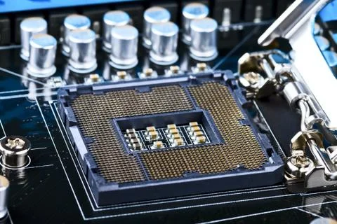 Cpu socket Stock Photos