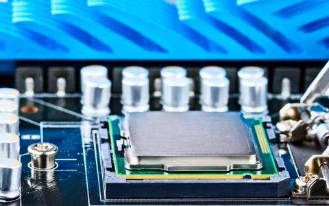 Cpu socket Stock Photos