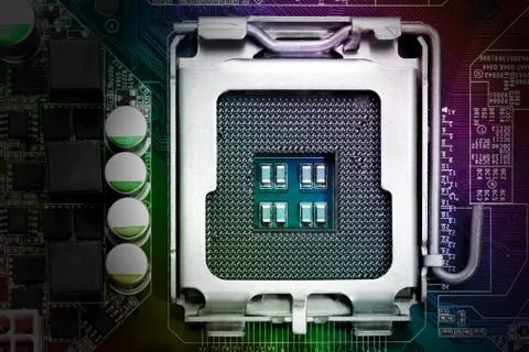 Cpu socket Stock Photos