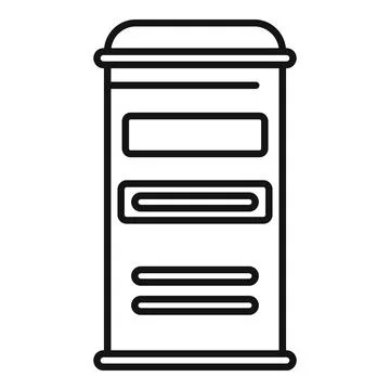 Cpu tower computer case ready for gaming, streaming, and working from home Stock Illustration