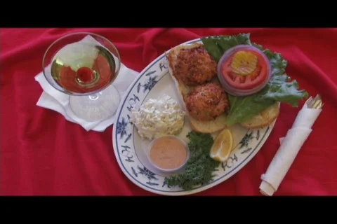 Crab Cakes Vídeos de archivo 316113