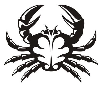 Crab icon Stock Illustration