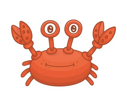 Crab icon Stock Illustration