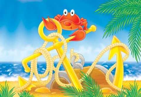 Crab Stock Illustration