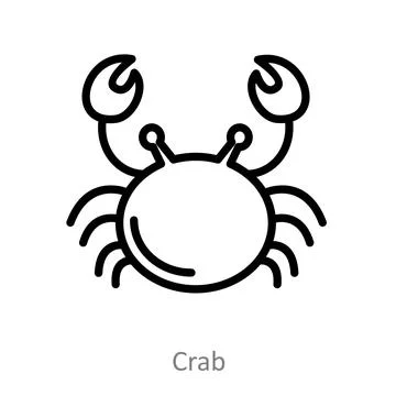 Crab Stock Illustration