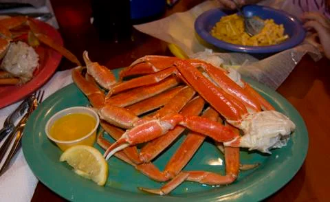 Crab legs Foto stock