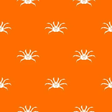 Crab pattern seamless Illustrazione stock